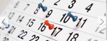 Calendário de Eventos Calendário de Eventos