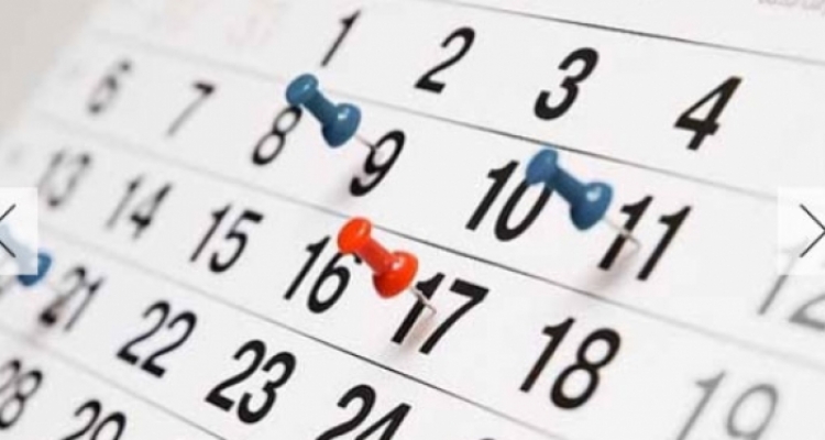 Calendário de Eventos Calendário de Eventos